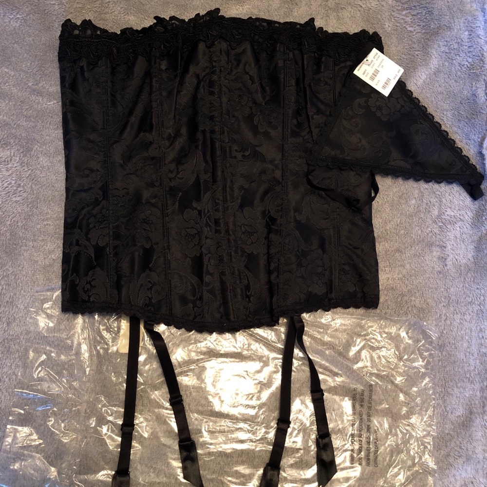 Frederick’s of Hollywood Black Corset